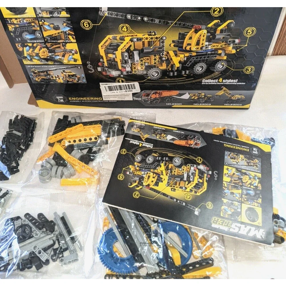 Biranco Master Builder 465 pcs No. 23002 Open Box - UNOPENED PACKAGES